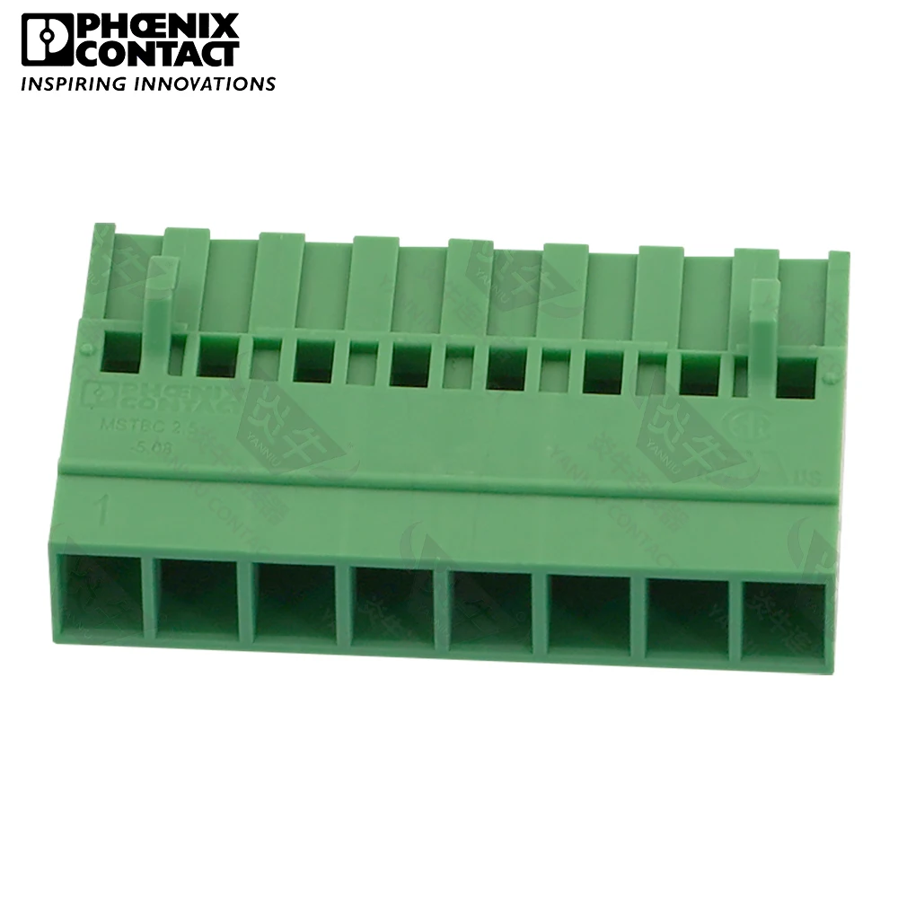 

5.08mm Original Genuine Phoenix Contact Connector PCB Pluggable PLUG-IN Terminal Block 8 Pin MSTBC 2.5 ST 5.08 1808874 12A 320V