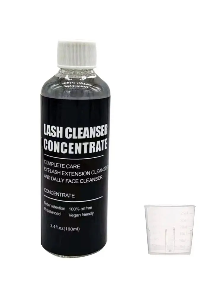 Wimperverlenging Shampoo Concentraat Kit 100ml Wimperbad Schuimreiniger Mousse Geschikt voor dagelijks gebruik gezichtsreiniger concentraten - afbeelding 2