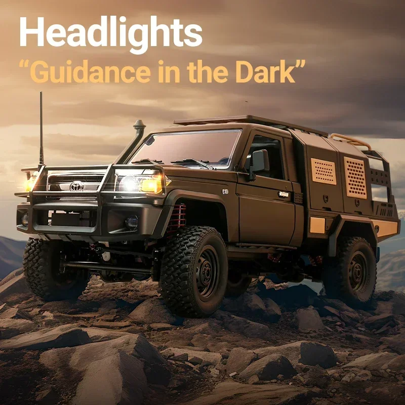 MN نموذج كامل النطاق RC سيارة MN82S ترقية MN82PRO المصابيح الأمامية القابلة للتحكم 2.4G 4WD على الطرق الوعرة سيارة التقاط شاحنة لعبة للأطفال الهدايا