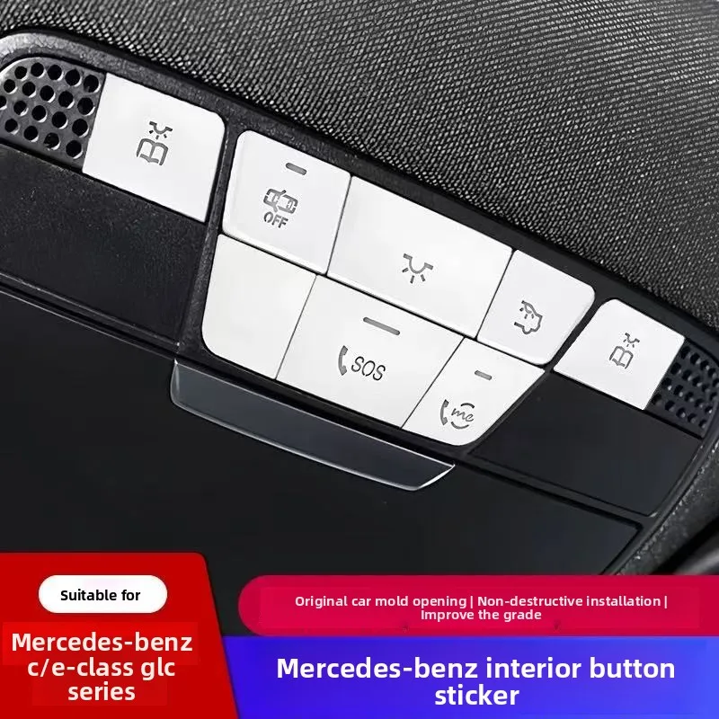 Cede que es: Guía completa sobre los botones de techo estilo coche para Mercedes-Benz C, E, GLC, W205, W213, W22 y X253