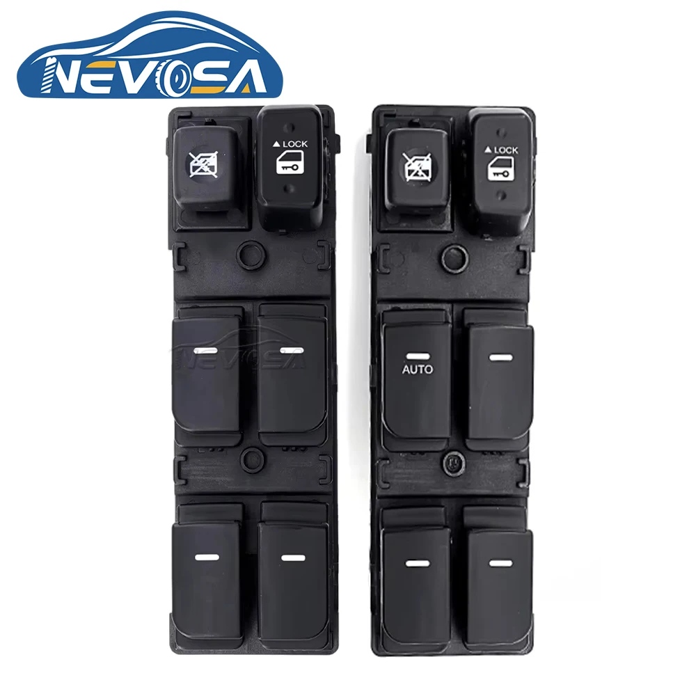 

NEVOSA 93570-1M110 93570-1X000 Power Window Control Switch Master Lifter Button For Kia Spectra Koup FORTE Cerato 2010 2011 2012