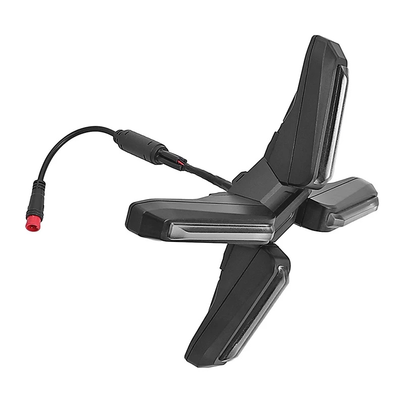 1PC Original Headlight For Segway Ninebot ZT3/ZT3 Pro Electric Scooter X-shaped 4W Super Bright Front Light Spare Parts 14*11cm