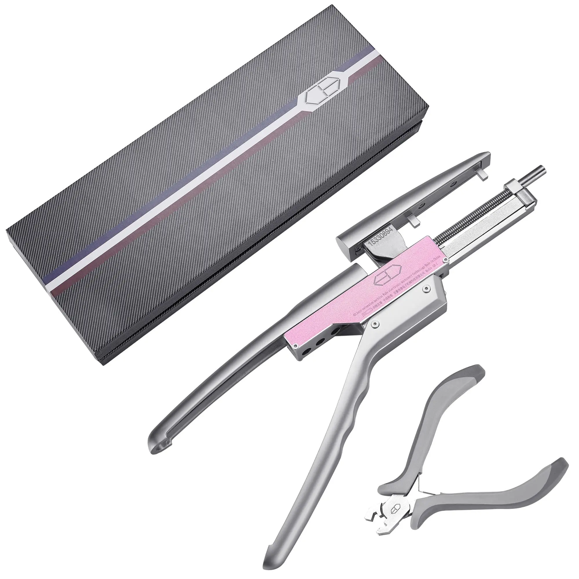 

Second Generation 6D Hair Extension Machine Quick-operated Non-marking Hair Extension Tool More Faster Five Bunches in a Row