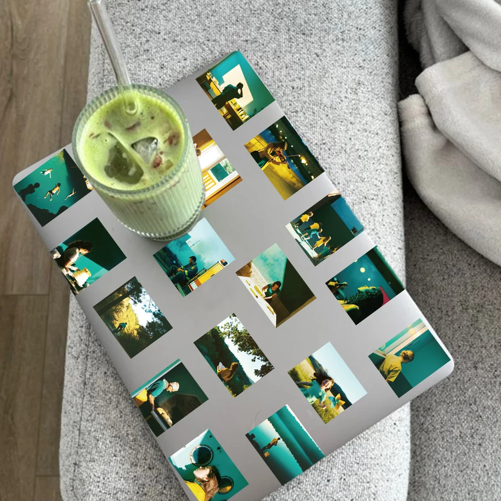 50 قطعة من ملصقات الصور الوثائقية للوقت الرئيسي للهاتف المحمول والكمبيوتر المحمول والثلاجة والجيتار وبطاقة الصور وملصقات ذكريات ممتعة #4