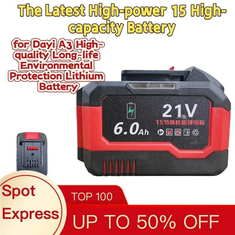 The Latest High-power 15 High-capacity Battery for Dayi A3 High-quality Long-life Environmental Protection Lithium Battery