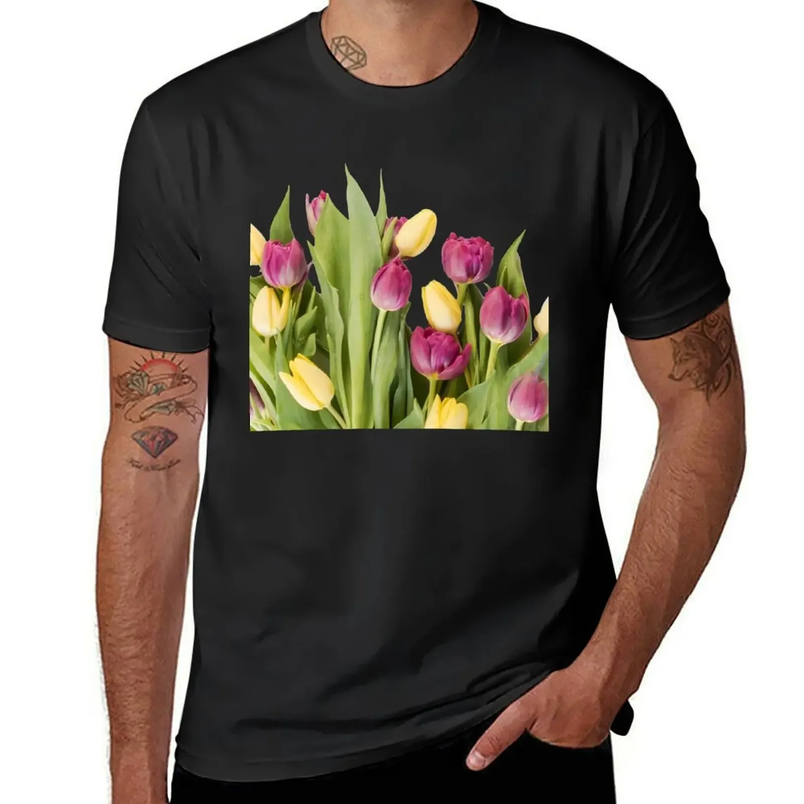 Gift of Tulips T-Shirt tops baggy shirts shirts graphic graphic t shirts mens graphic t-shirts big and tall