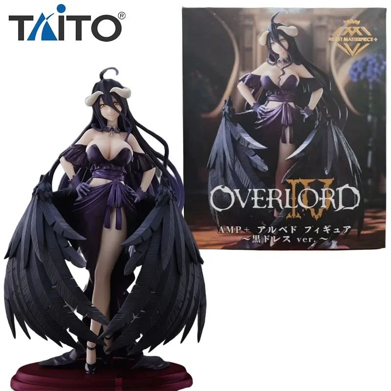 TAITO Genuine OVERLORD Anime Figure AMP albedo Action Figure Toys For Boys Girls Kids Christmas Gift Collectible Model Ornaments