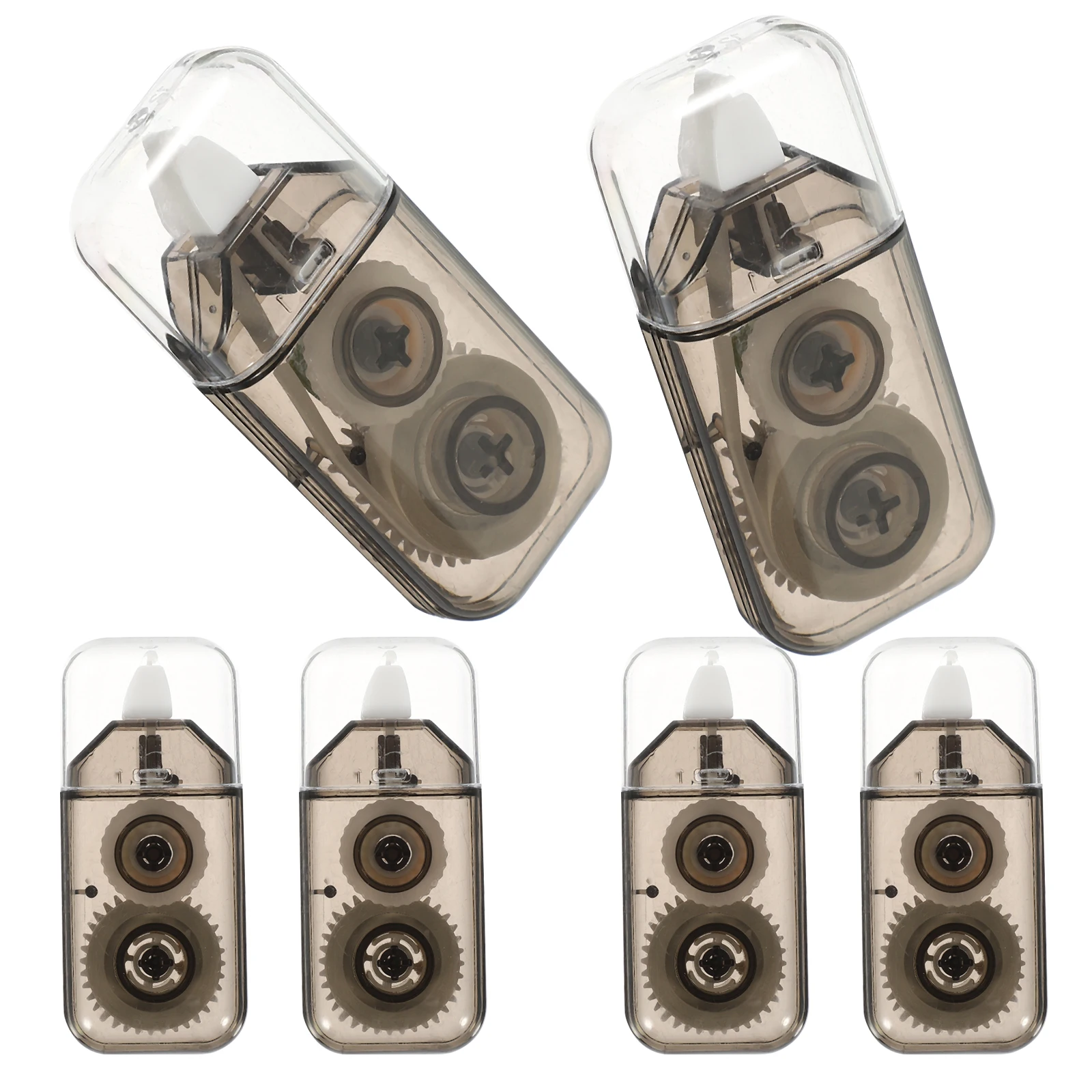 

6pcs Correction Tape Practical Writing Accessories Office Supplies Break Resistant Portable Modifying Tapes Student