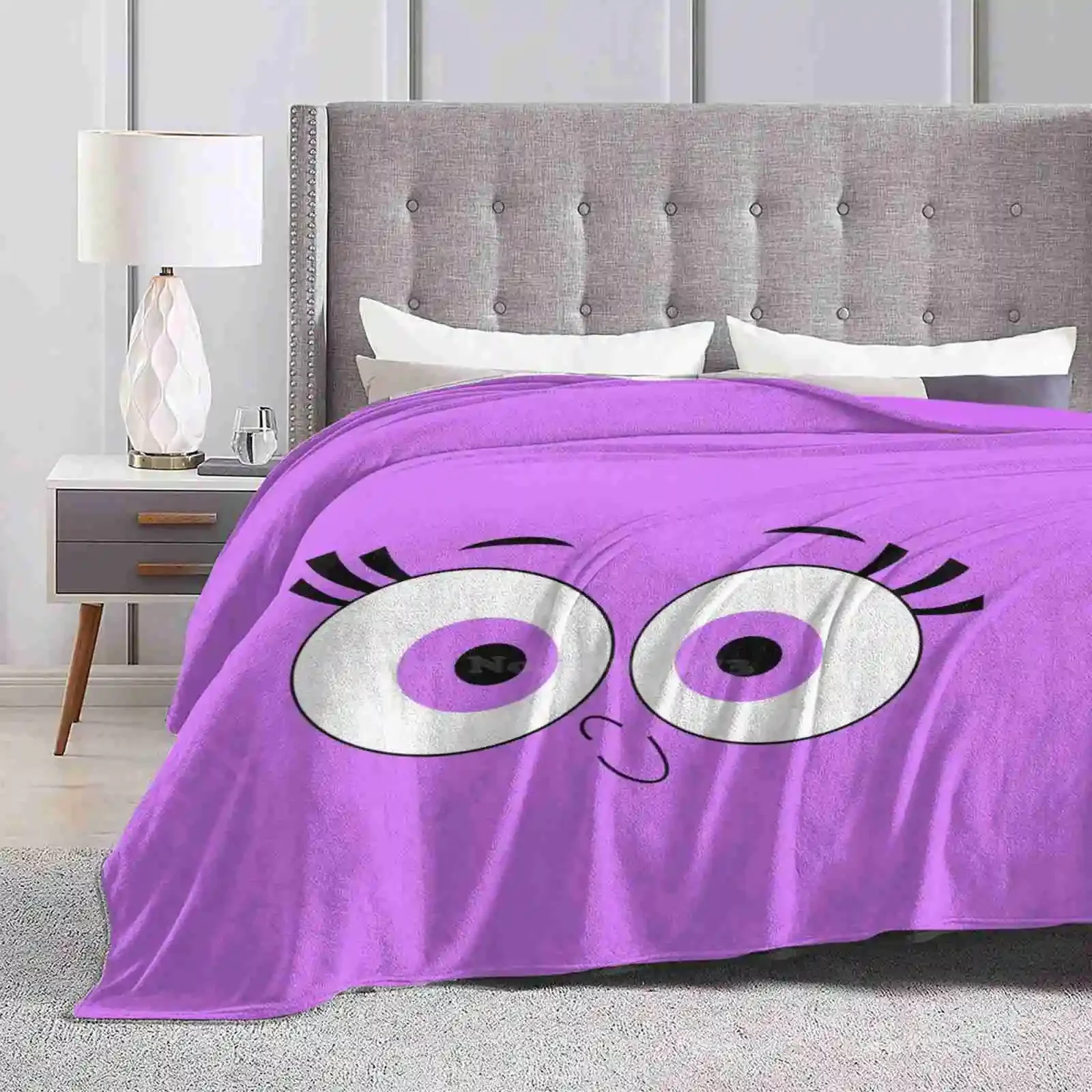 Fairly Oddparents-Poof Blanket Soft Warm Travel Portable Blanket Fairly Oddparents Cosmo Wanda Timmy Cartoon Parrains Magique