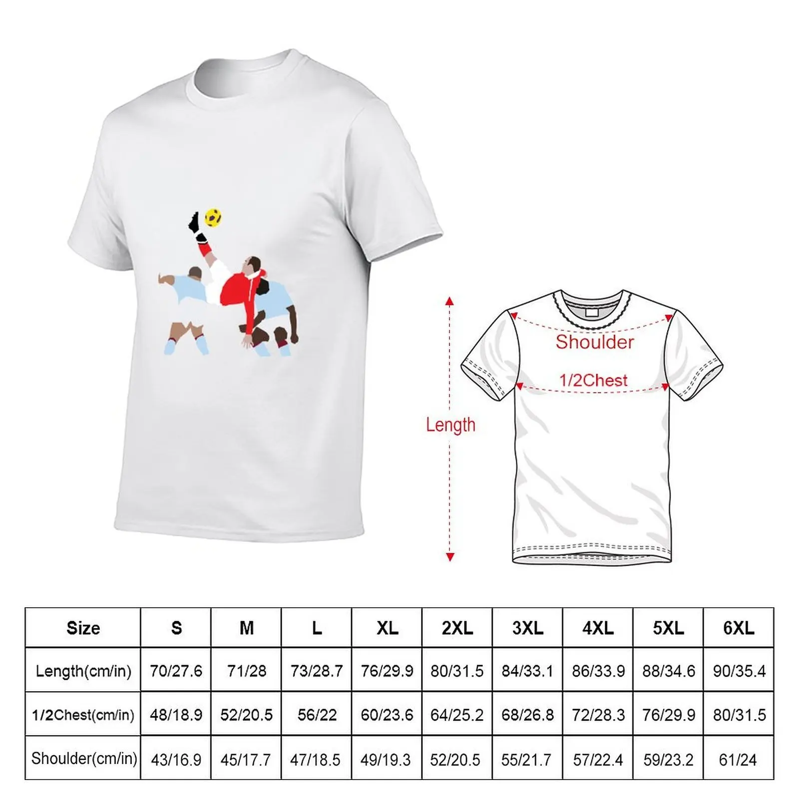 Wayne Rooney V City T-Shirt man t shirt cotton funny t shirts dark humor T-Shirt