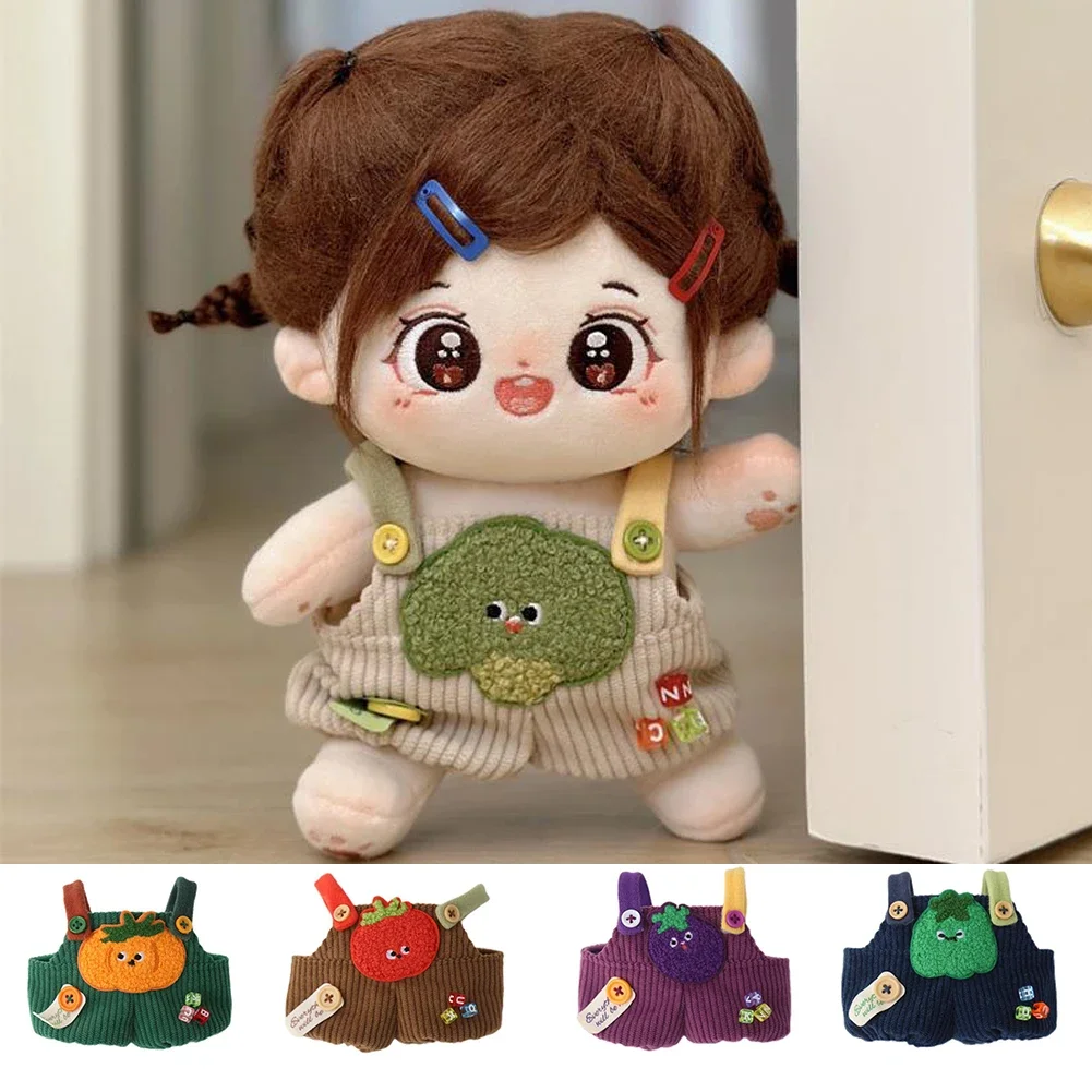 

15 см мини Плюшевая Кукла наряд аксессуары для корейской одежды Kpop Exo Labubu Idol куклы Овощной комбинезон одежда Сделай Сам детский подарок