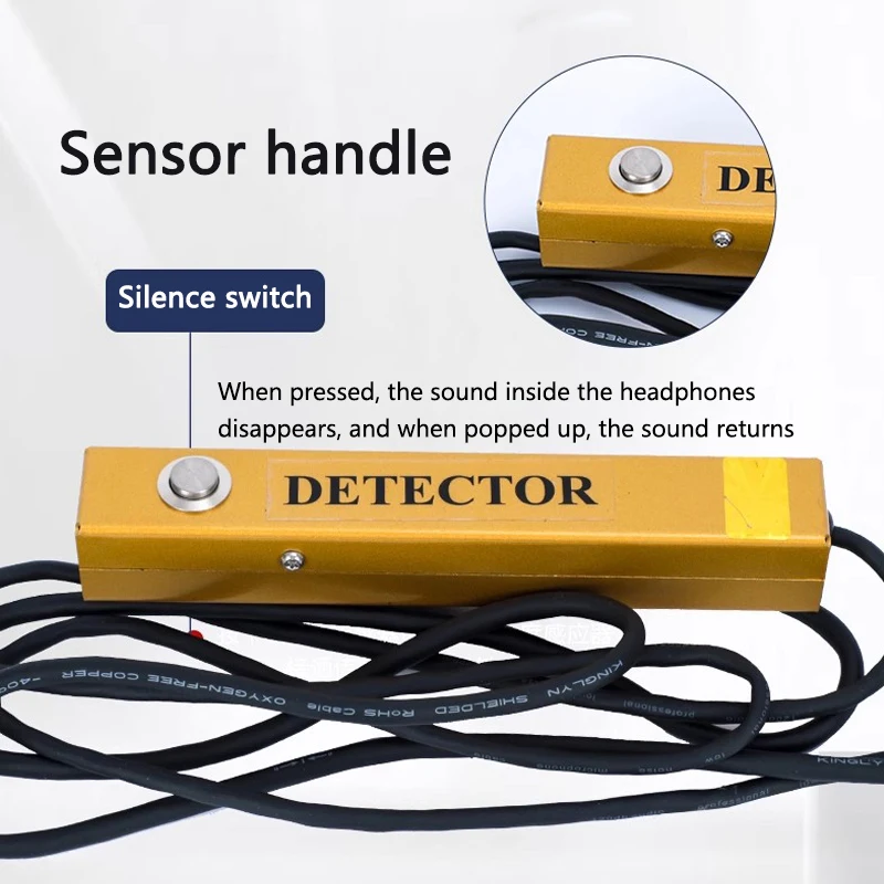 F999L Elektroniczny detektor wycieków wody do rur wodociągowych Wyciek wody przemysłowy podziemny detektor wycieków w rurociągu