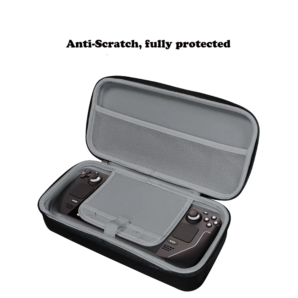 Hard EVA Protective Case Storage Bag for Steam Deck Game Console Travel Carrying Case Game Accessories