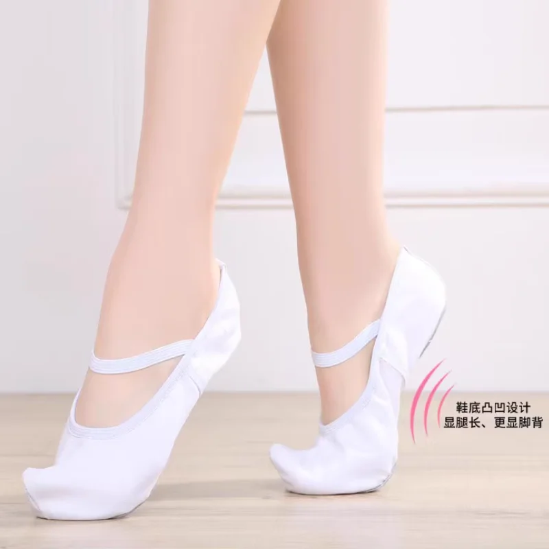

Korean Traditional Classical Dance Shoes White Dance Shoes