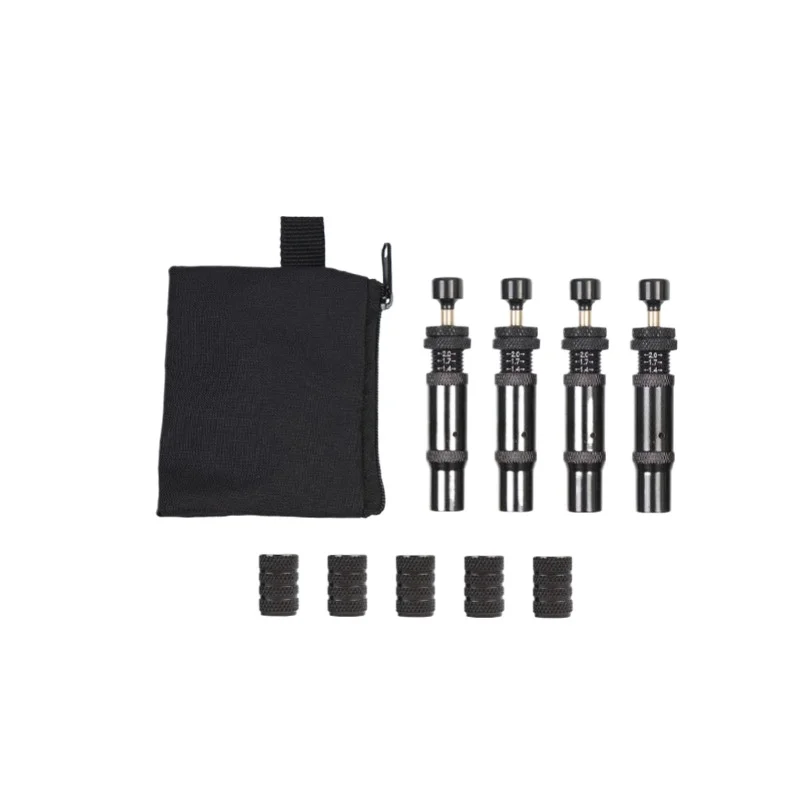 Adjustable automatic stop tire deflation kit quick release pressure regulating valve
