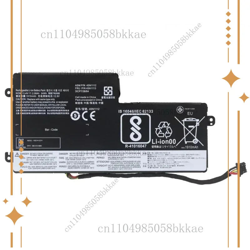 

45N1111 45N1112 45N1108 L450 45N1110 Internal Battery for Lenovo ThinkPad T440 T440S T450 T450S X240S X240 X270 X260 X250 24Wh