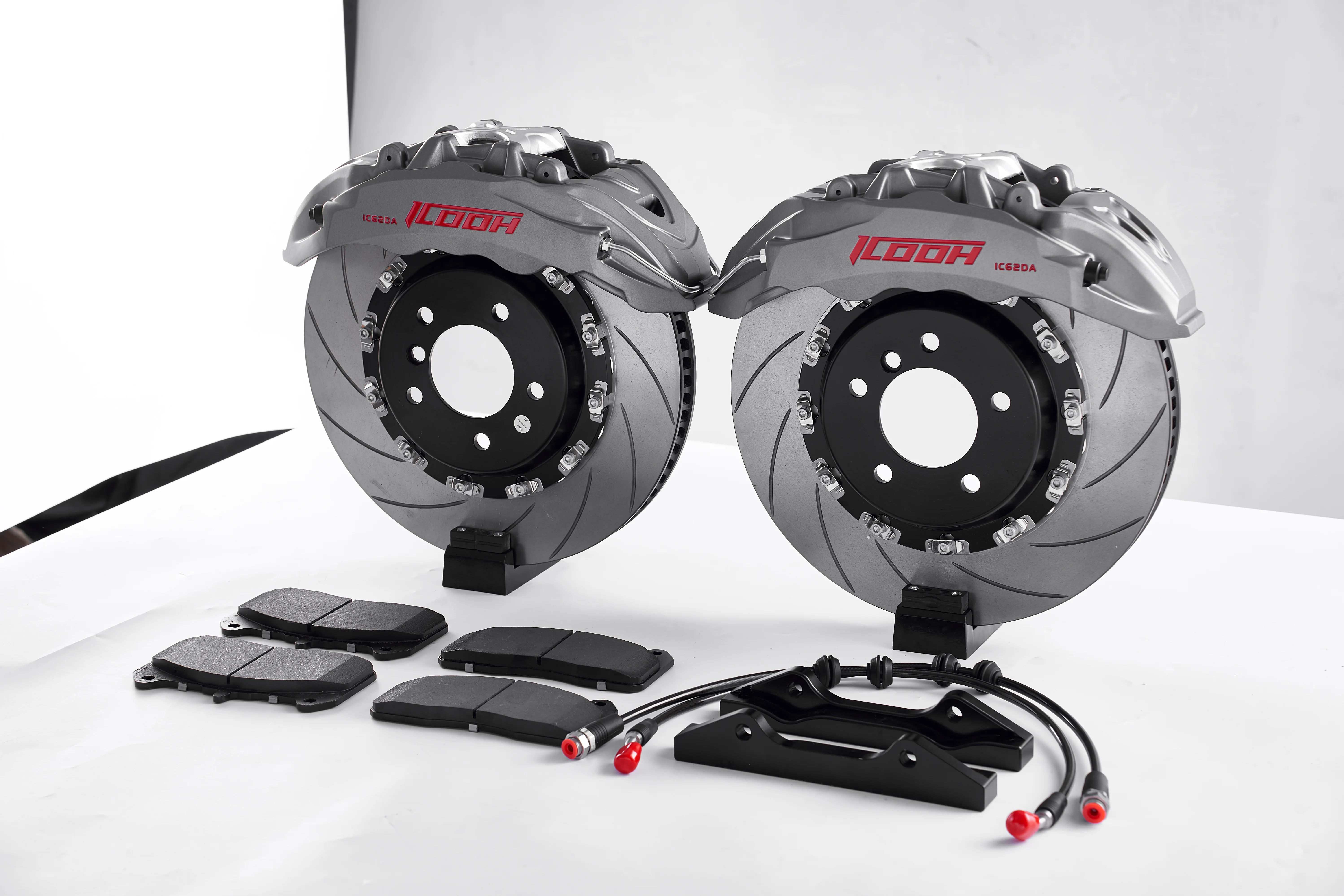 For IC6 6 Piston Caliper BBK Front Brake Kit with 380mm 390mm 410mm Rotor Auto Brake System for 2013 Camaro SS R20