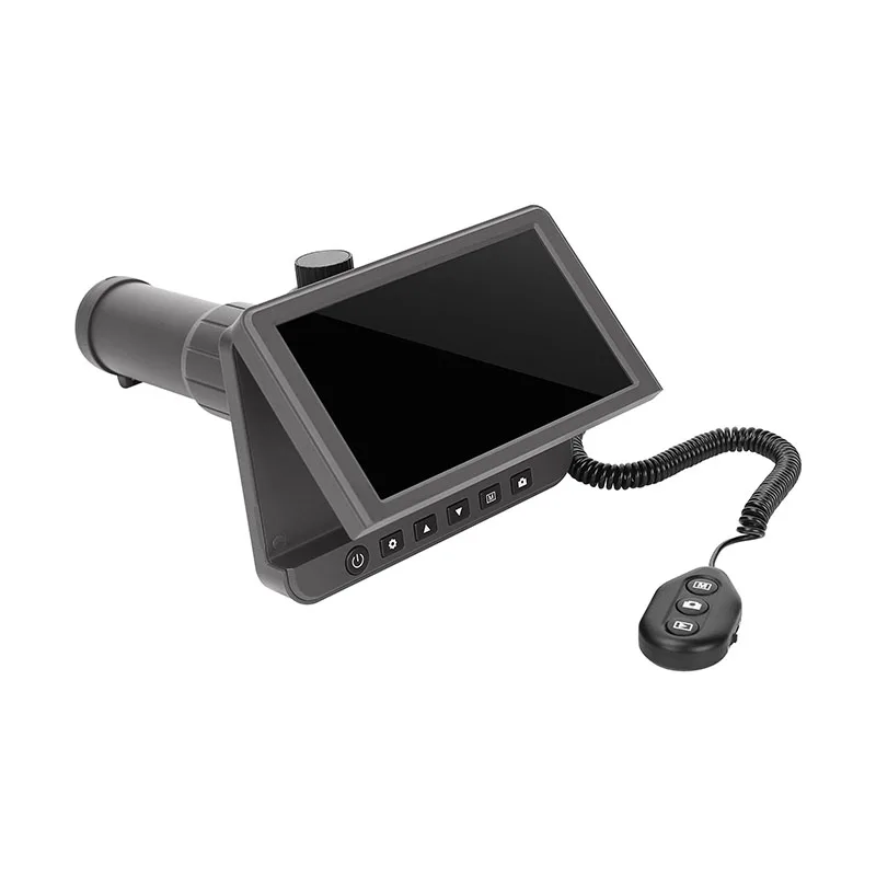 5인치 LCD 디지털 망원경 캠 50X 배율 1080P 비디오 디지털 망원경(사냥 축구 야외용 캠 포함)