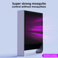 Mosquito Lamp USB Dual Function Photo-Induced Shock ABS Fire-Resistant for Home Office Supermarket Effective Mosquito Control