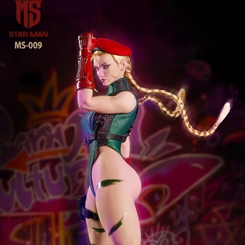 New In Stock Star Man Ms-009 1/6 Scale Female Soldier Agent Cammy Game Series Fighting Master 12-Inches Action Figure Model Toy