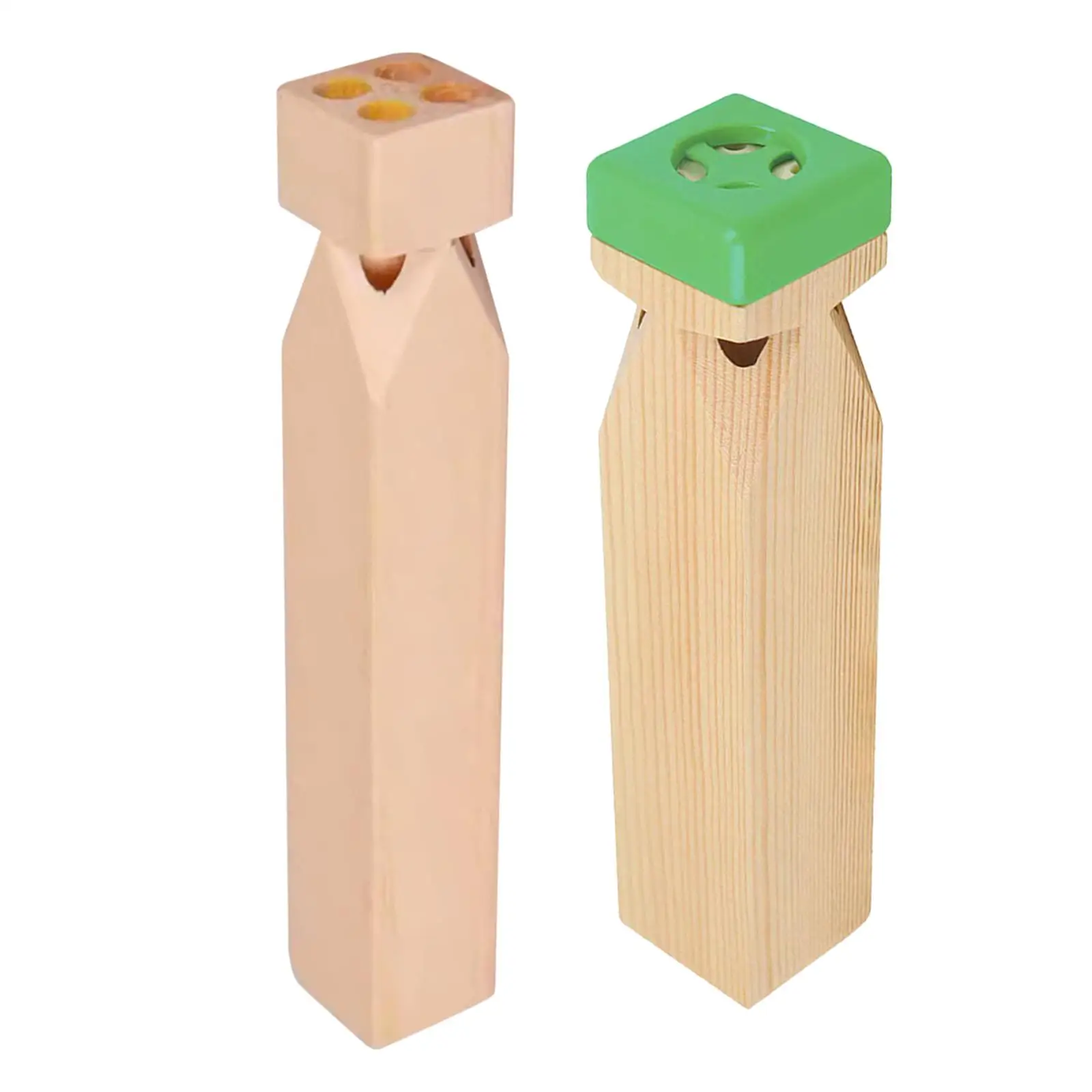 Kids Wooden Train Whistle Toy Small Game Prizes Train Party Favors Rhythm Training Toy Noisemaker Toy Gift Music Sound Toy