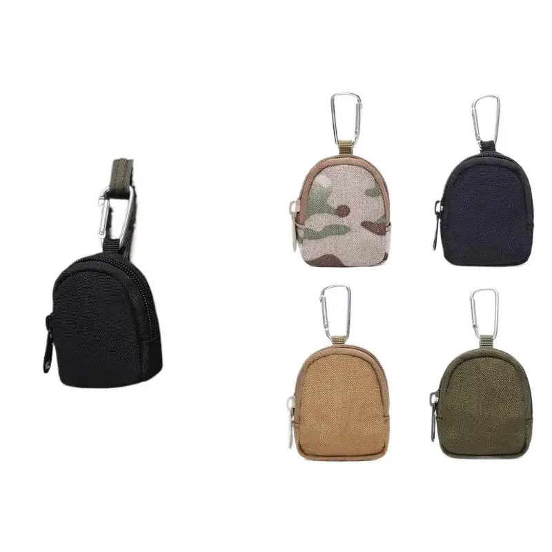 Schlüsseltasche, Münzbörse, taktisches Zubehör, Schlüsselschutzpaket, für draußen, Sport, kleines Kit, Einzelpackung – Detail 8