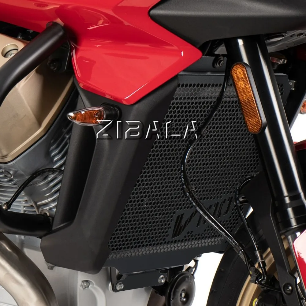 FOR Moto Guzzi V100 Mandello Stelvio V100S Stelvio 1000 2024 2025 2026 Motorcycle Radiator Guard Cooler Grille Protection Cover