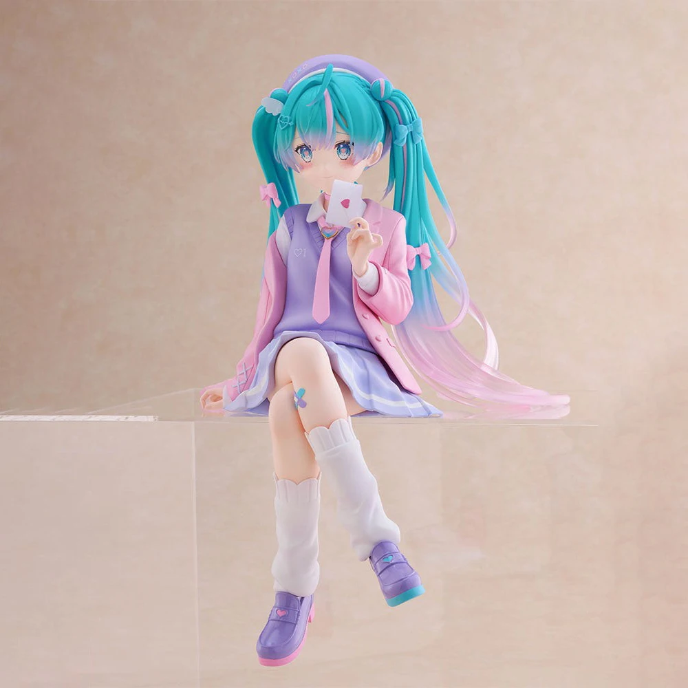In Stock Original FuRyu ก๋วยเตี๋ยวรูป Piapro ตัวละคร Hatsune Miku อะนิเมะ Action Figure Garage Kit Collection