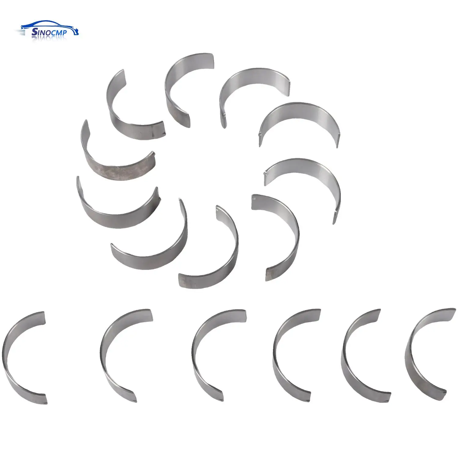 

16 PCS Connecting Conrod Bearing Shells Set STD For Mercedes-Benz M157 M278 4.6T 4.7T 5.5T V8 C218 W166 X166 M278 278 030 00 60