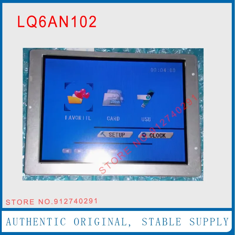 

Оригинальный ЖК-дисплей LQ6AN102 5,6 дюйма, панель экрана LQ6AN101 LQ056A3AG01