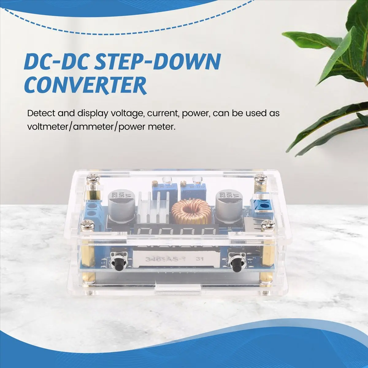 T35C DC-DC ,Power Supply Module DC Converter 5V-36V to 1.25-32V Voltage Regulator Stabilizer 3A 5A