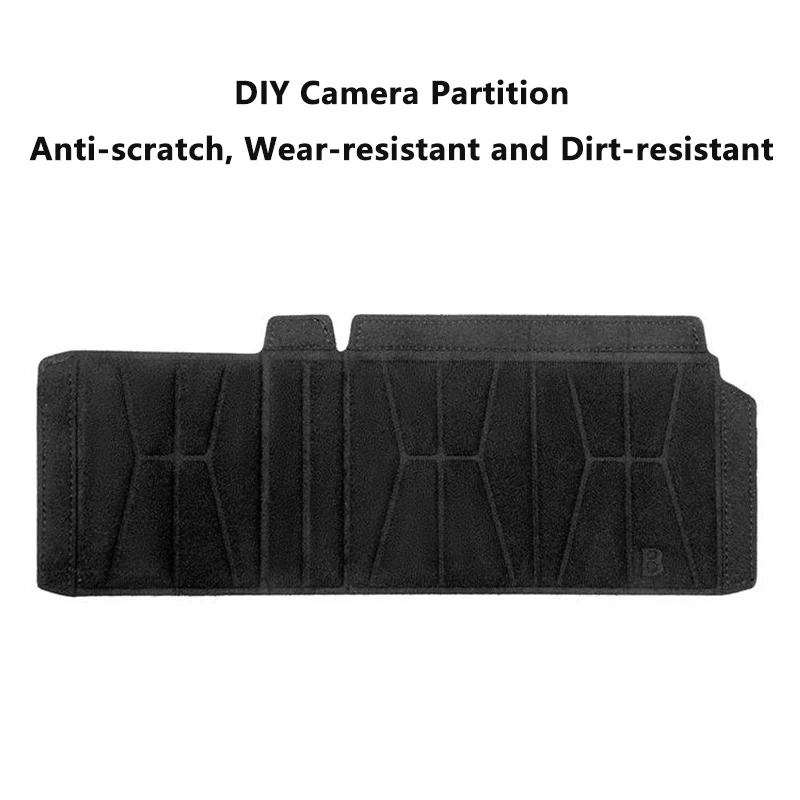 DIY Camera Bag Dividers Padded Separators Camera Bag Replacement Partition Insert Backpack Compartments Protective Camera Lens