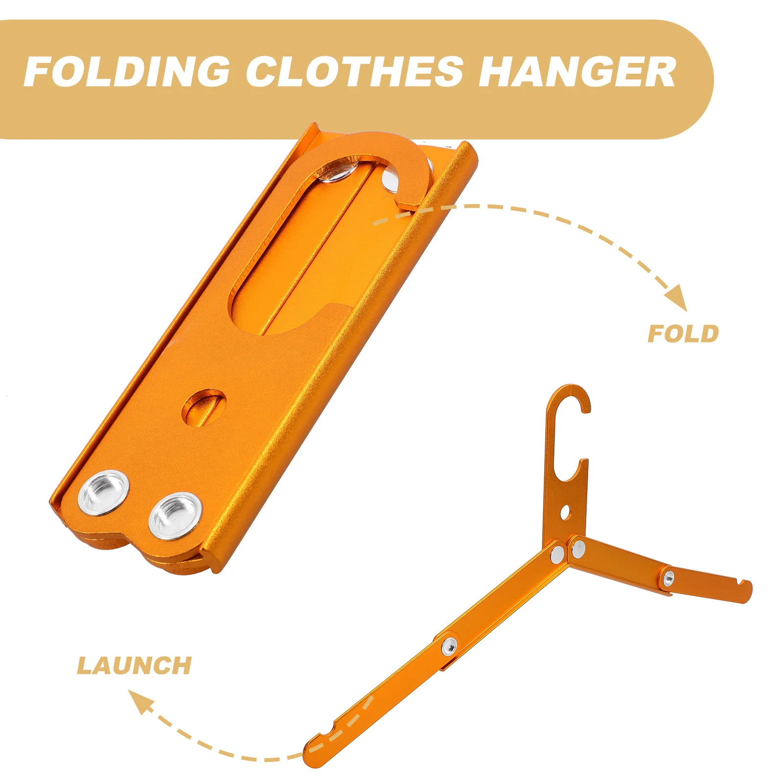 

3Pcs Metal Foldable Coat Hangers Heavy Duty Folding Hangers for Travel Closet Bathroom Organizer Foldable Coat Hanger