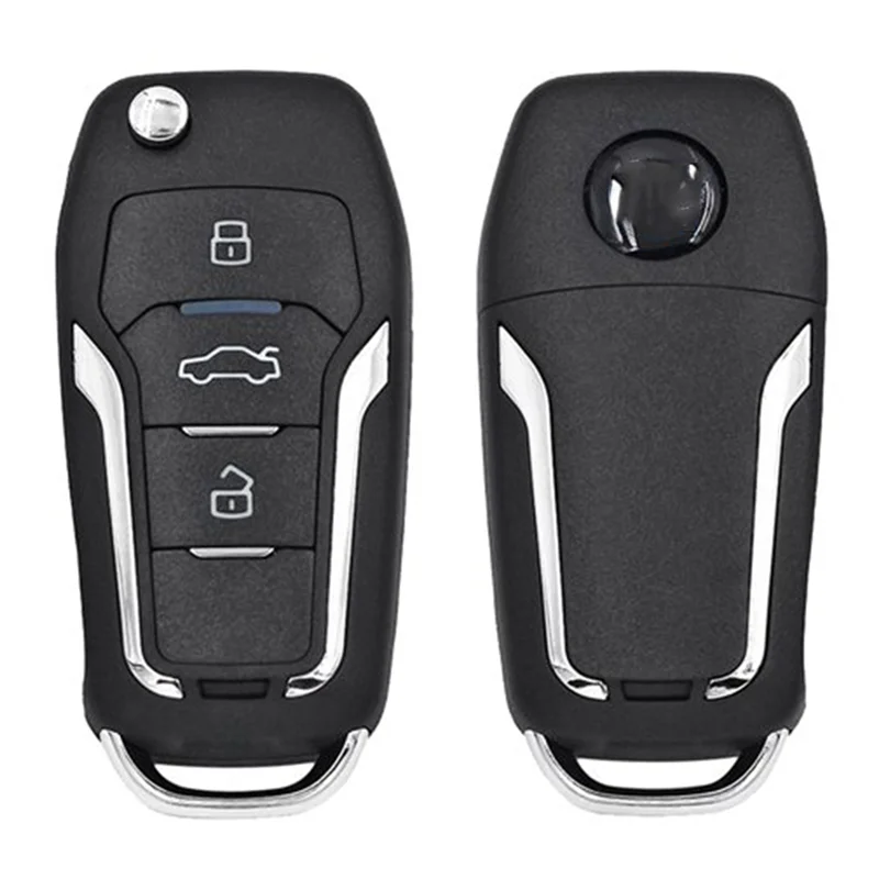AW-B12-3 For Ford Style Remote Control Car Key Universal 3 Button For KD900/For KD-X2 For KD MINI/URG200 Programmer