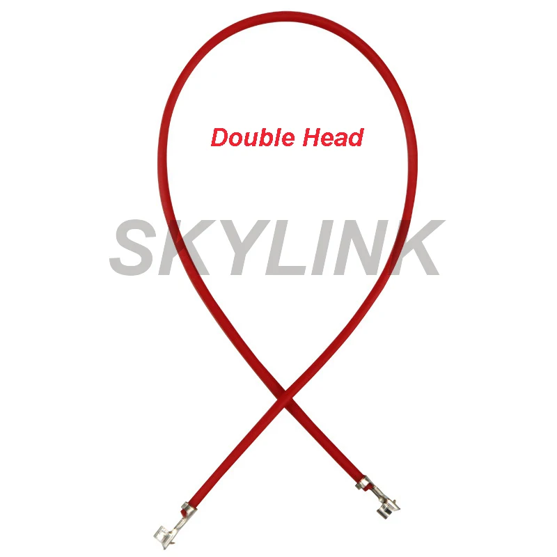 100pcs jst EH 2.5mm 2.54mm Connector Terminal Wire Electronic Cable Single/Double Head without housing 26AWG 10cm 15cm 20cm 30cm