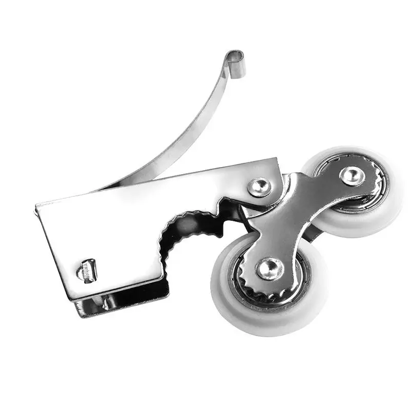 1 Set Sliding Door Roller Double Wheel Wardrobe Door Pulley Silent Sliding Wheel Casement Pulley Cabinet Sliding Wheel Hardware