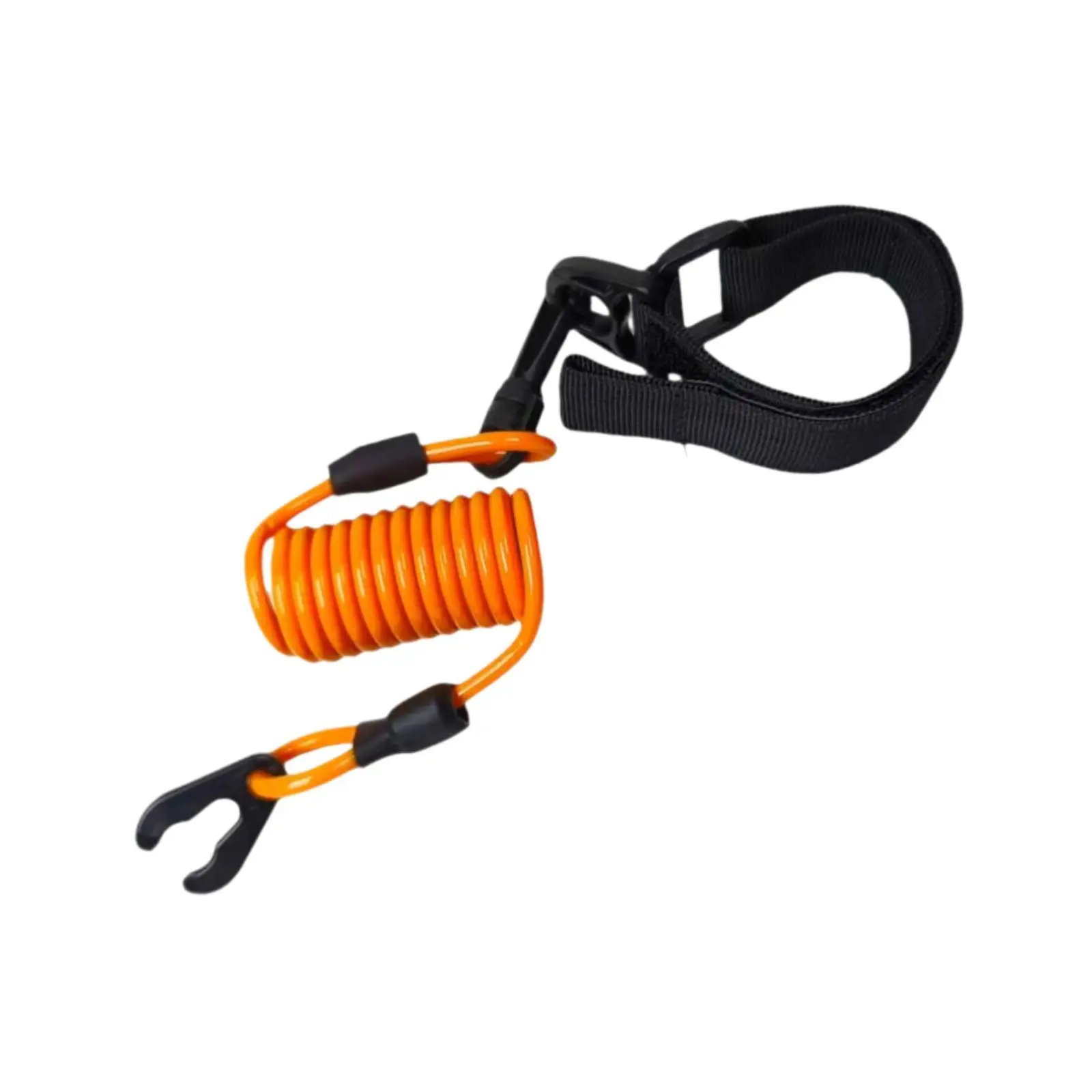 Start Stop Kill Safety Lanyard with Wrist Strap Universal Retractable Compact Boat Premium Flexible Stop Switch Replace Jet Ski