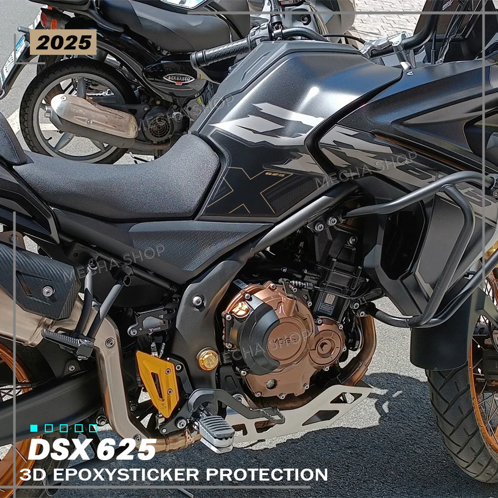 

Для Voge Valico DSX625 наклейка на бак мотоцикла наколенник протектор 3D наклейка DS625X 2025 625DSX аксессуары