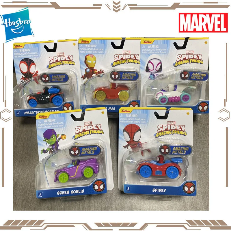 Hasbro Original Marvel Spider-Man and His Magical Friends Iron Man Action Figure Toys for Boys Girls Gift Collectible Ornaments