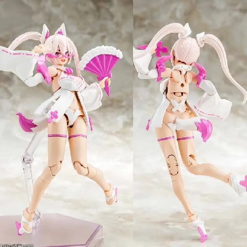 KOTOBUKIYA الأصلي MEGAMI DEVICE ASRA TAMAMONOMAE UTAGE ASRA تسعة ذيل MATSURI أنيمي عمل الشكل التجمع نموذج اللعب