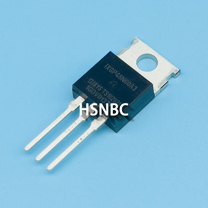 10 unids/lote IXGP48N60A3 48N60A3 48N60 TO-220 600V 48A IGBT Transistor de potencia 100% nuevo importado Original