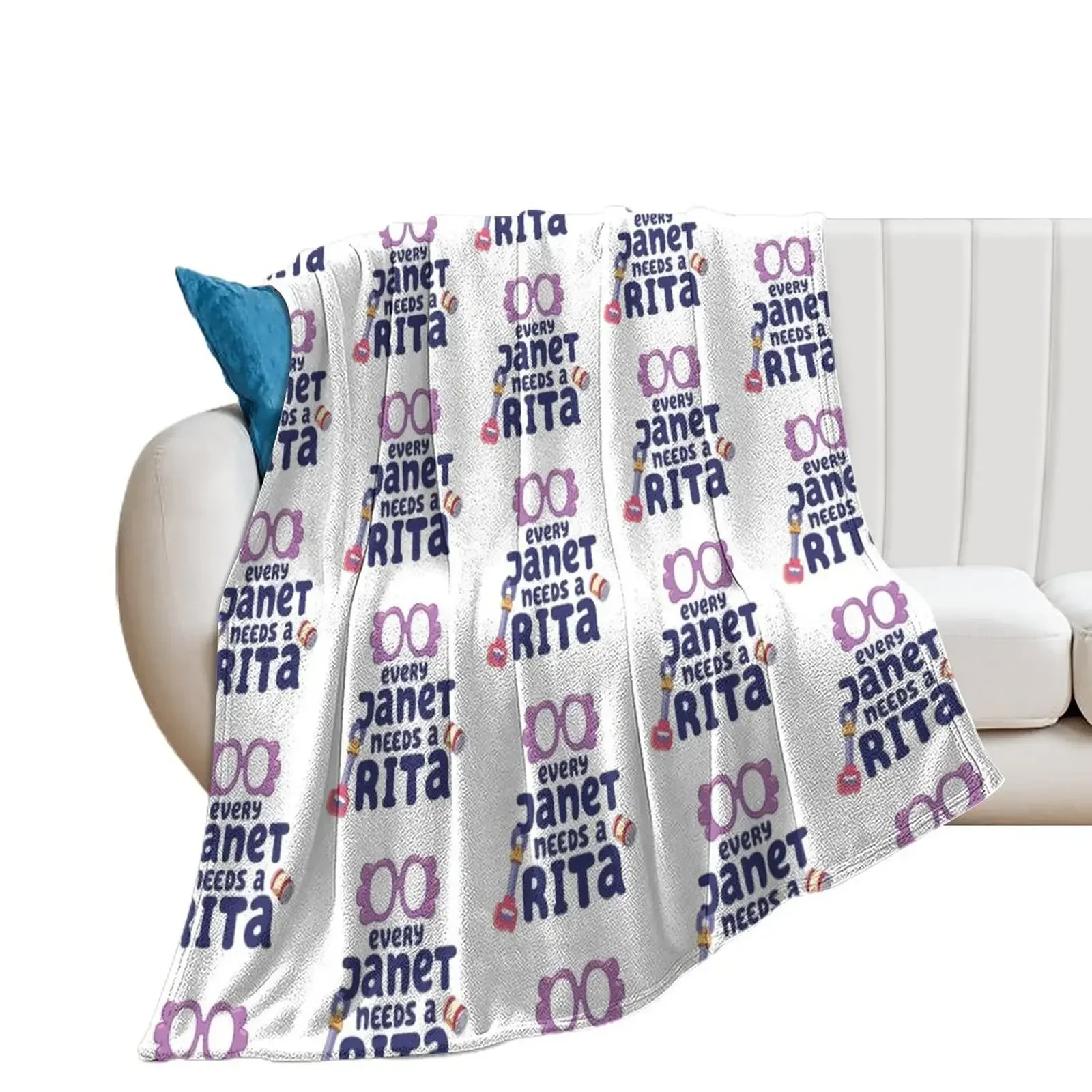 

Every Janet needs a Rita Throw Blanket Stuffeds valentine gift ideas Blankets