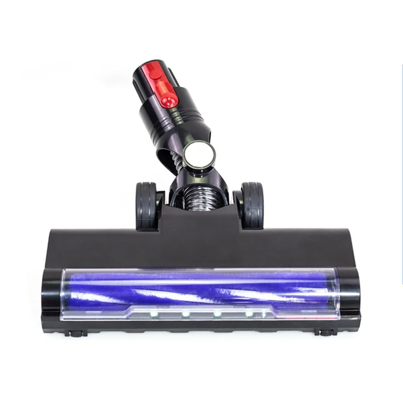 

-A25M Electric Floor Brush Head For Dyson V7 V8 V10 V11 V15 Vacuum Cleaner Replacement Parts With LED Dust Lights