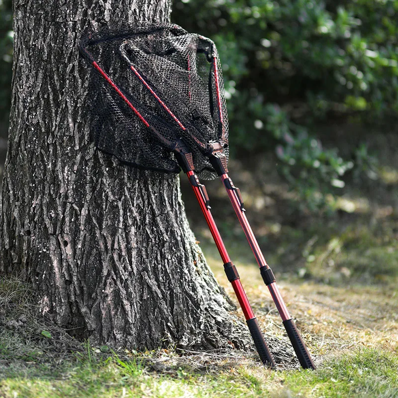 attrezzo-da-pesca-all'aperto-rete-pieghevole-in-lega-di-alluminio-testa-a-rete-triangolare-due-sezioni-tre-sezioni-grande-tasca-a-rete