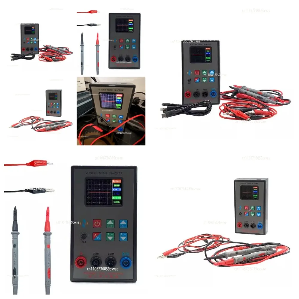 Portable Dual-Channel VI Curve Tester with 2.0-Inch TFT Screen and 18 Frequency Levels