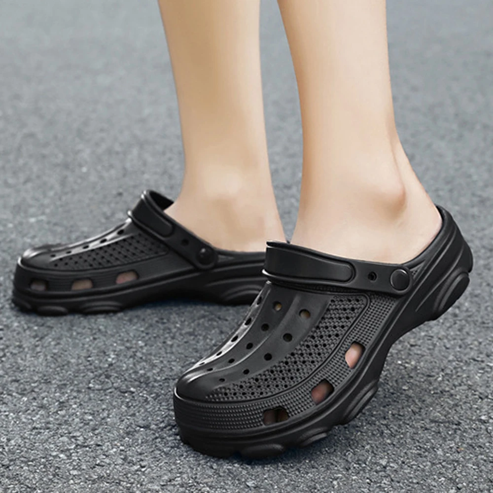 

Comwarm Fashion Women's Clogs Slippers Unisex Summer Sandals Casual Beach Slides Water Shoes Men Arch Support Slides Garden Shoe