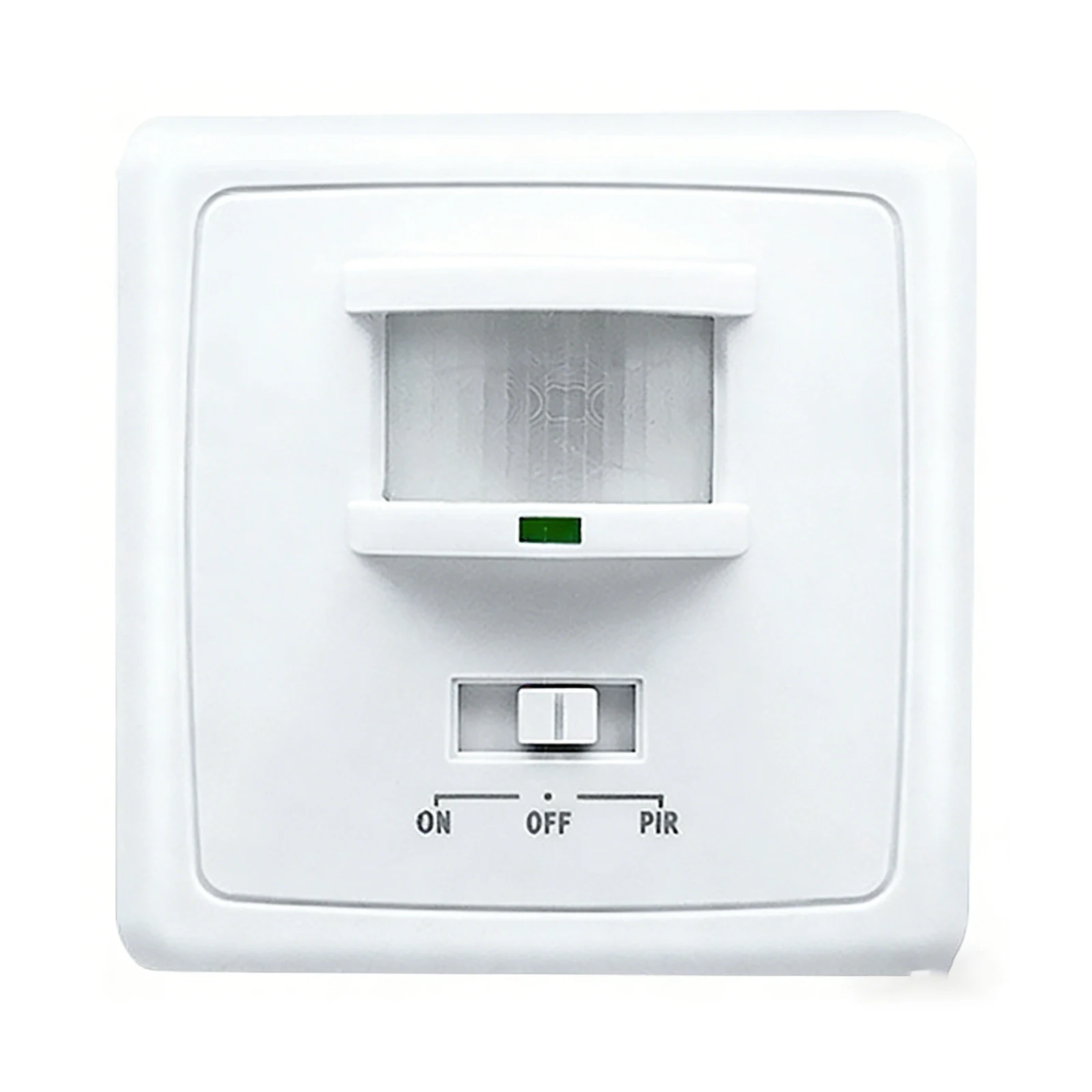 

PVC Embedded Motion Sensor Switch with Square Switch Panel for Indoor Lighting Control Using Passive Infrared Detection