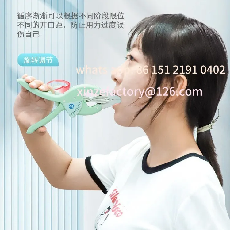 

Customizable Medium Mouth Opening Trainer Opening Mouth Expander Postoperative Oral Mouth Opening Mandible Rehabilitation