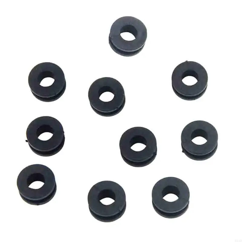 094d 10pcs Gummi -Grommet -Sortiment Gummi -Jugendliche für CBR 600RR 600 F4 F4I 250R 600F 125R