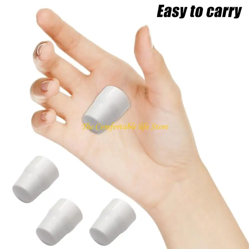 A9LA 4PCS غطاء أنبوب الماء يغطى الشفاه المزخرفة لصمامات الحنفي